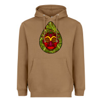 Toasted Coconut african masks teardrop  7 Heavyweight Hoodie - BundleAndBundleShop