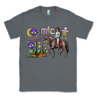 Charcoal Heather cosmic cowgirl Classic Tee - SublimationCraftShop