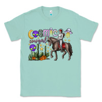 Seafoam cosmic cowgirl Classic Tee - SublimationCraftShop