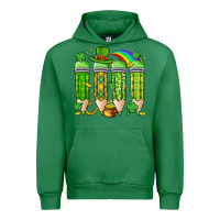 St. Patrick's Day Teacher Pencils Urban Hoodie | Teevron