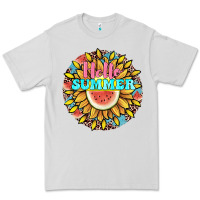 Dove Grey hello summer Premium Tee - JahusDesignShop