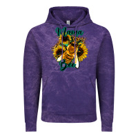 Cloud Purple Leopard Sunflower Western Mama Bee Vintage Hoodie - Bettercallsaul
