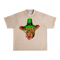 French Oak St Patricks Day Cow Urban Heavy Tee - Bettercallsaul