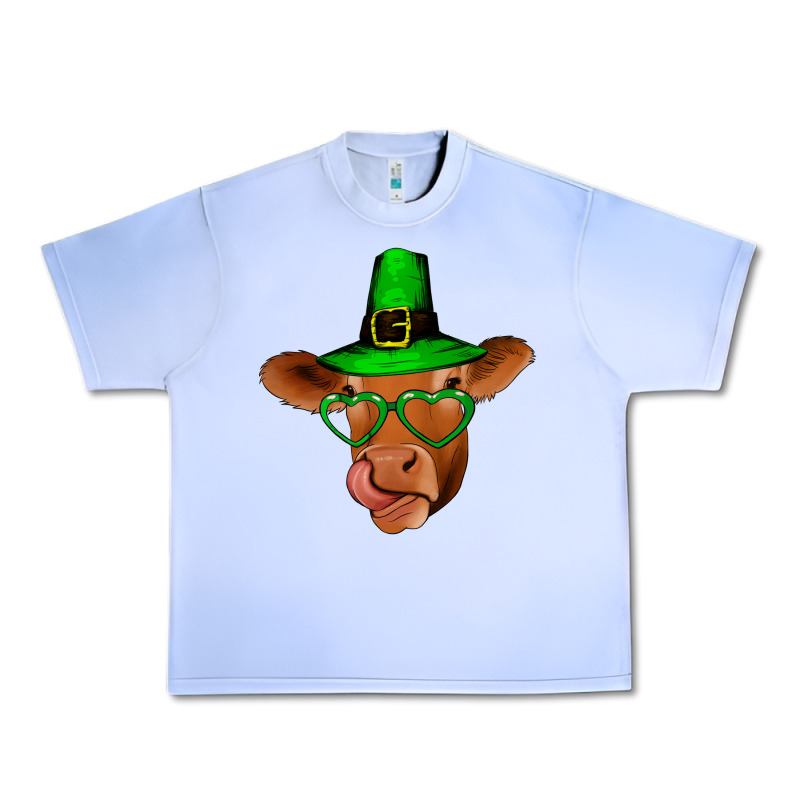 St Patricks Day Cow Urban Heavy Tee by Bettercallsaul | Teevron
