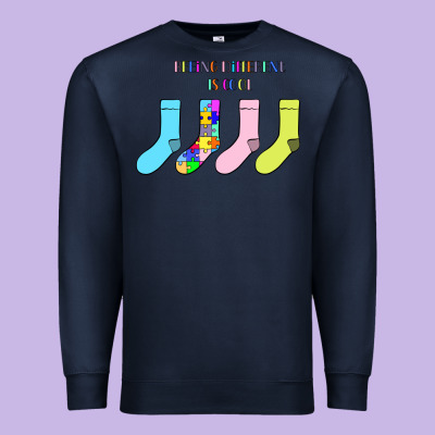 Titi Pretty Art Being Different Is Cool Premium Sweatshirt Designed By Cowhidedigitalart