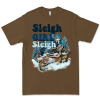 Cacao sleigh girl sleigh skeleton Premium Tee - NancyCooperArtShop