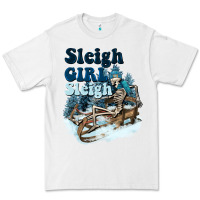 White sleigh girl sleigh skeleton Premium Tee - NancyCooperArtShop