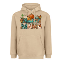 Mushroom thankful mama Heavyweight Hoodie - BundleAndBundleShop