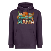 Plum thankful mama Heavyweight Hoodie - BundleAndBundleShop