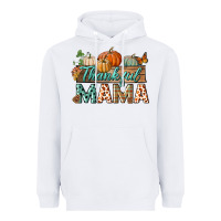 White thankful mama Heavyweight Hoodie - BundleAndBundleShop