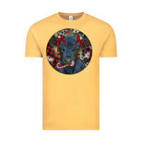 Vintage Mustard Black Angus Calf Christmas Vintage Tee - RanaPortraitStore