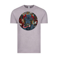 Vintage Zinc Black Angus Calf Christmas Vintage Tee - RanaPortraitStore
