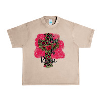French Oak He İs Risen Easter Urban Heavy Tee - Bettercallsaul