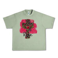 Oil Green He İs Risen Easter Urban Heavy Tee - Bettercallsaul