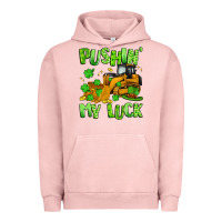 Pigment Salmon pushin' my luck Urban Hoodie - Artiststas