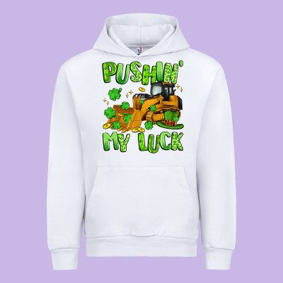 Pushin' My Luck Urban Hoodie Designed By Artiststas