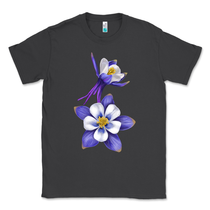 Colorado Rocky Mountain Columbine Flower Classic Tee by RanaPortraitStore | Teevron