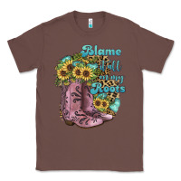 Chestnut Blame It All On My Roots Classic Tee - JahusDesignShop