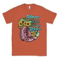 Copper Blame It All On My Roots Classic Tee - JahusDesignShop