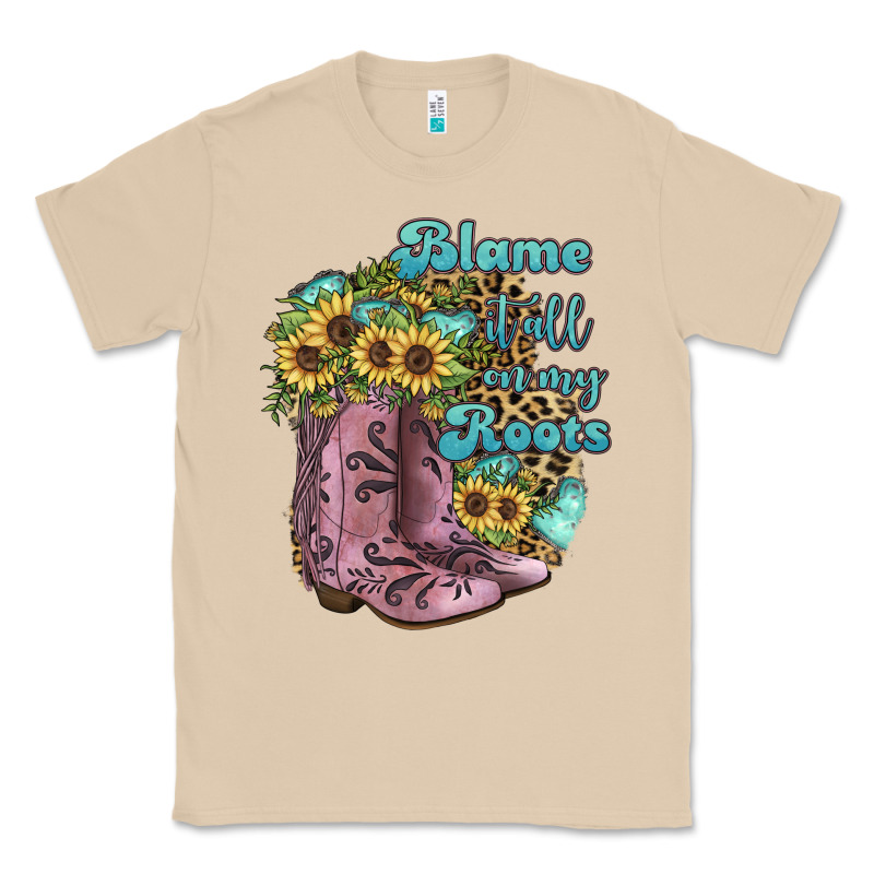Blame It All On My Roots Classic Tee by JahusDesignShop | Teevron