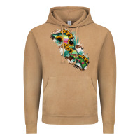 Vintage Camel Baja California Sur State Of Mexico Map Vintage Hoodie - RanaPortraitStore
