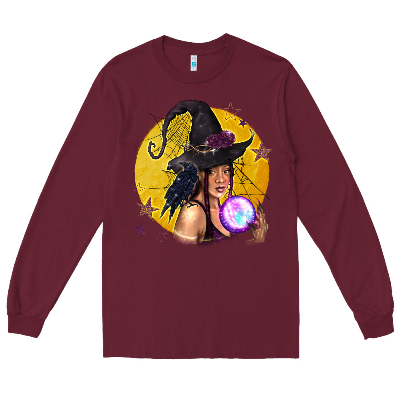 Black Witch Long Sleeve Tee by texasbilliewilder | Teevron