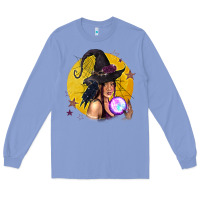Colony Blue Black Witch Long Sleeve Tee - texasbilliewilder