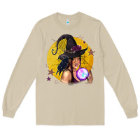Mushroom Black Witch Long Sleeve Tee - texasbilliewilder