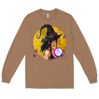 Toasted Coconut Black Witch Long Sleeve Tee - texasbilliewilder