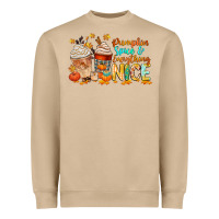 Pumpkin Spice And Everything Nice Heavyweight Sweatshirt | Teevron