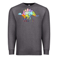 Charcoal Heather Titi Pretty Art Love And Accept Premium Sweatshirt - CowhideDigitalArt