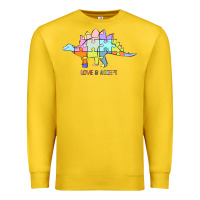 Lemon Titi Pretty Art Love And Accept Premium Sweatshirt - CowhideDigitalArt