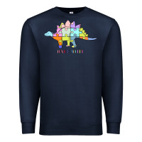 Navy Titi Pretty Art Love And Accept Premium Sweatshirt - CowhideDigitalArt
