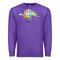 Purple Titi Pretty Art Love And Accept Premium Sweatshirt - CowhideDigitalArt