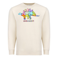 Sandshell Titi Pretty Art Love And Accept Premium Sweatshirt - CowhideDigitalArt