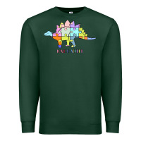 Sports Green Titi Pretty Art Love And Accept Premium Sweatshirt - CowhideDigitalArt