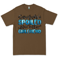 Cacao somebodys spoiled blue collar girlfriend Premium Tee - MaliasSmallBusiness