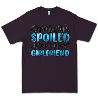 Plum somebodys spoiled blue collar girlfriend Premium Tee - MaliasSmallBusiness