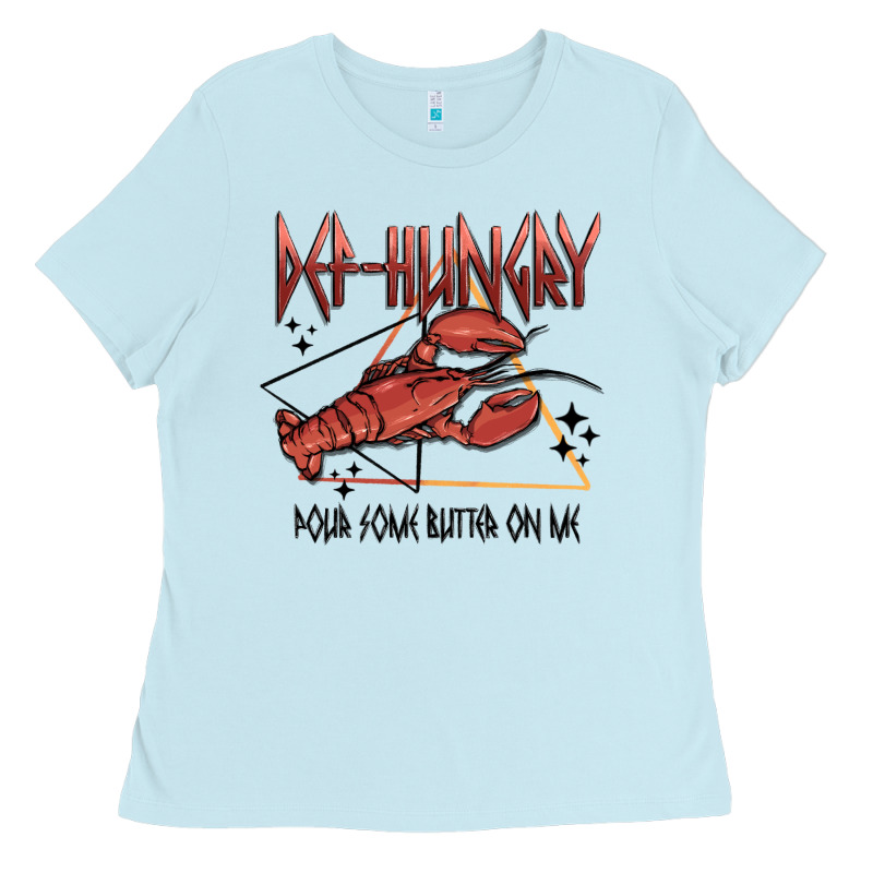 Def Hungry Pour Dome Butter On Me Ladies Tee by MaliasSmallBusiness | Teevron