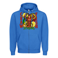 True Royal Crawfish season Zipper Hoodie - FaDigitalArtStudio