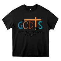 Black god is still waiting your story Heavy Core Tee - MaliasSmallBusiness