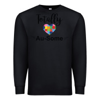Black totally au some Premium Sweatshirt - CowhideDigitalArt