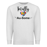 Oatmeal Heather totally au some Premium Sweatshirt - CowhideDigitalArt