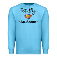 Ocean Blue totally au some Premium Sweatshirt - CowhideDigitalArt