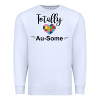 White totally au some Premium Sweatshirt - CowhideDigitalArt