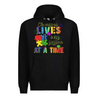 Black Changing lives one session at a time Premium Hoodie - FaDigitalArtStudio