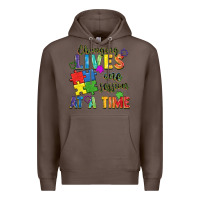 Coffee Changing lives one session at a time Premium Hoodie - FaDigitalArtStudio