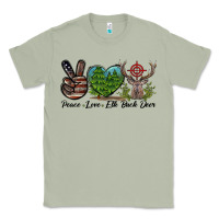 Matcha Peace Love Elk Buck Deer Classic Tee - LillyAllenDesigns