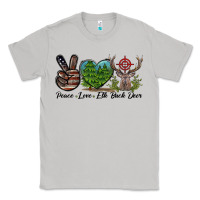 Moon Dust Peace Love Elk Buck Deer Classic Tee - LillyAllenDesigns