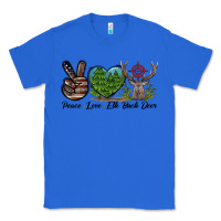 True Royal Peace Love Elk Buck Deer Classic Tee - LillyAllenDesigns